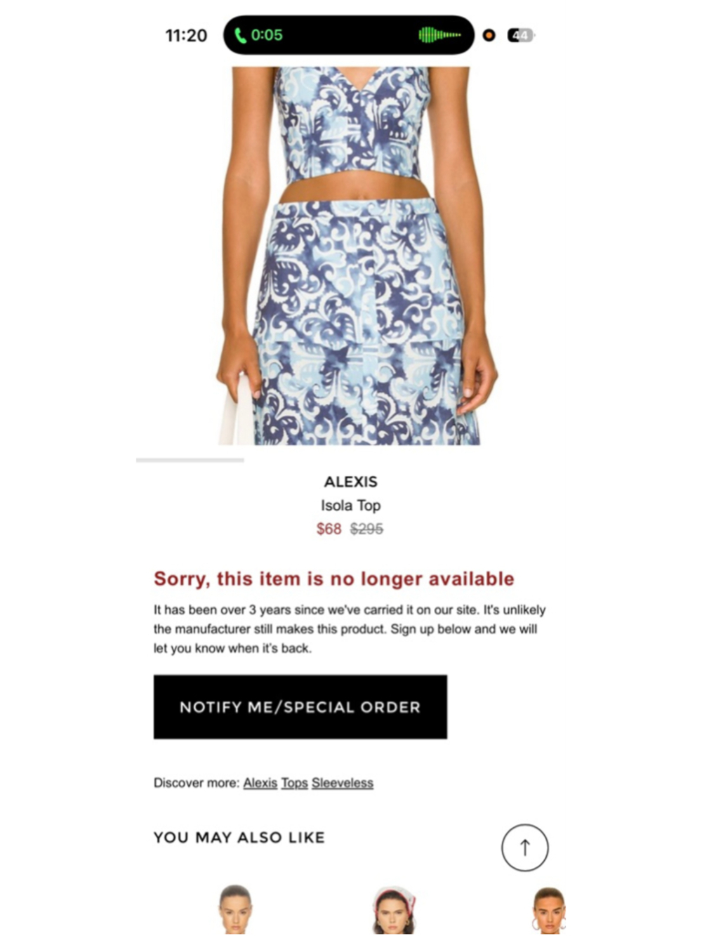 Alexis | Isola Smocked Floral Top| Size small| $295 Retail| NWT - Picture 4 of 6